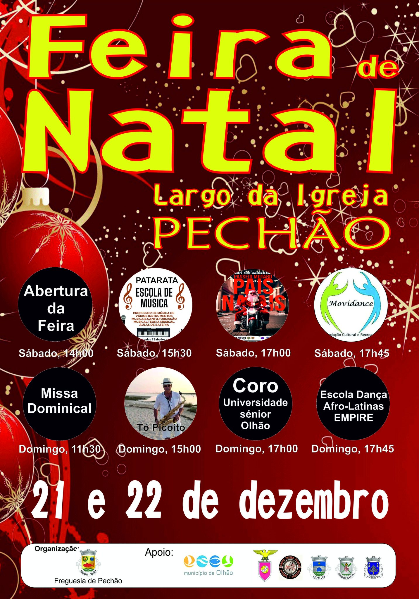 2024 feira natal cartaz